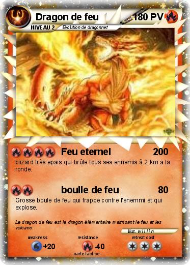 Pokemon Dragon de feu