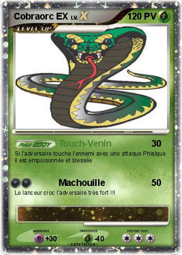 Pokemon Cobraorc EX