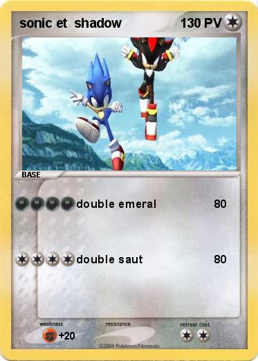 Pokemon sonic et  shadow 