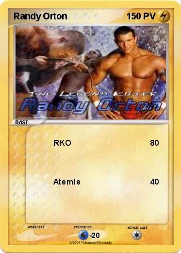 Pokemon Randy Orton