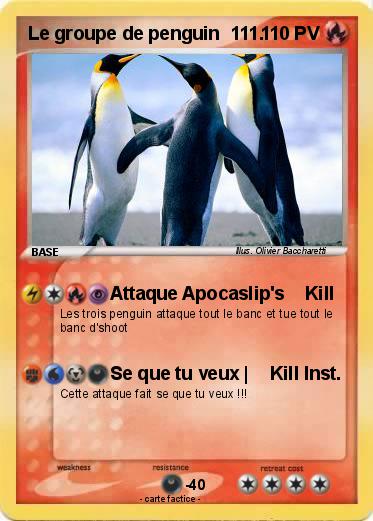 Pokemon Le groupe de penguin  111.