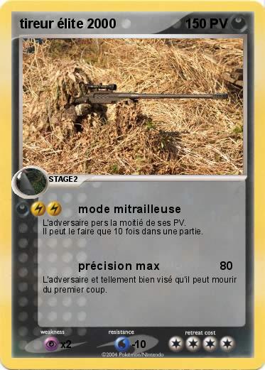 Pokemon tireur élite 2000