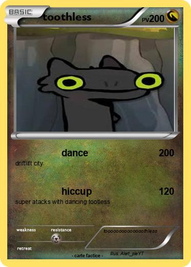 Pokemon toothless