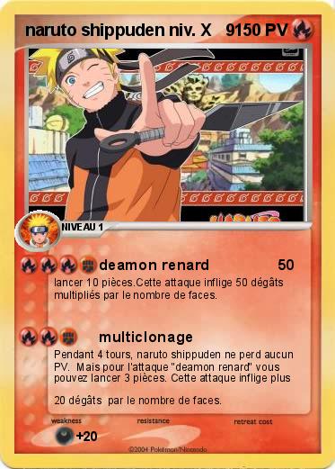 Pokemon naruto shippuden niv. X   9