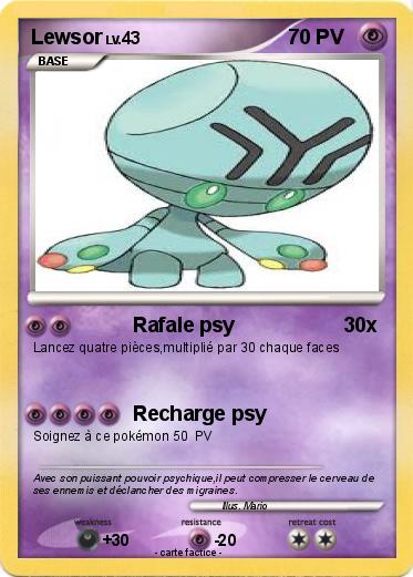 Pokemon Lewsor