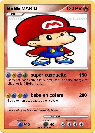 Pokemon BEBE MARIO