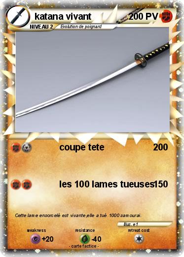 Pokemon katana vivant