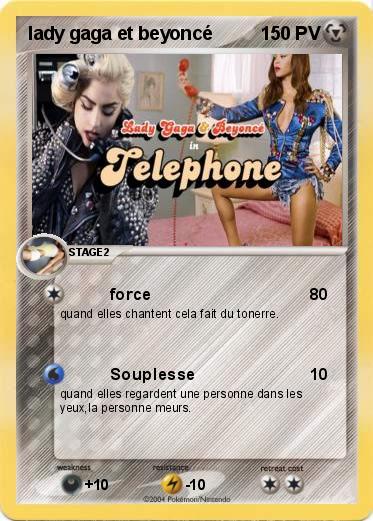 Pokemon lady gaga et beyoncé