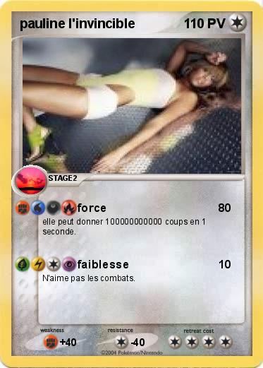 Pokemon pauline l'invincible