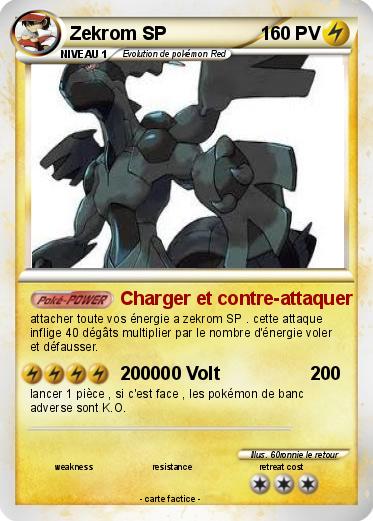 Pokemon Zekrom SP