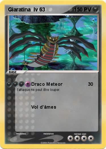 Pokemon Giaratina  lv 63