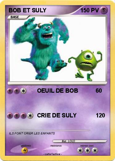 Pokemon BOB ET SULY
