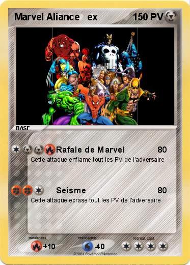 Pokemon Marvel Aliance   ex