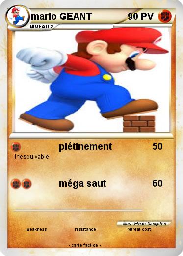 Pokemon mario GEANT