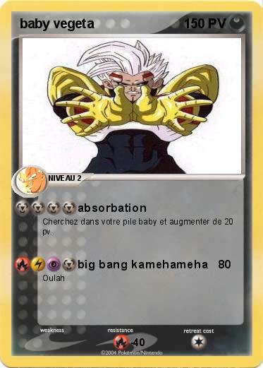 Pokemon baby vegeta