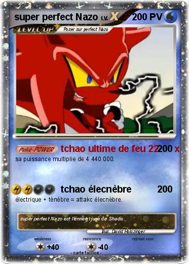 Pokemon super perfect Nazo