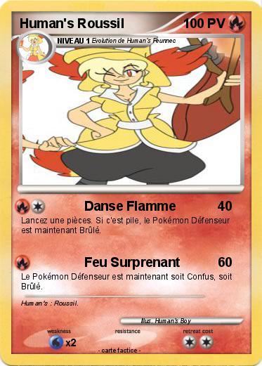Pokemon Human's Roussil