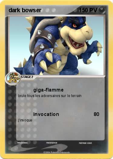 Pokemon dark bowser