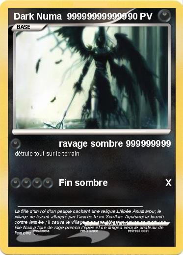 Pokemon Dark Numa  999999999999