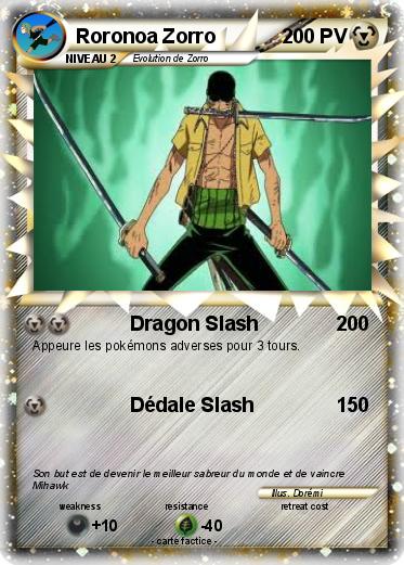 Pokemon Roronoa Zorro