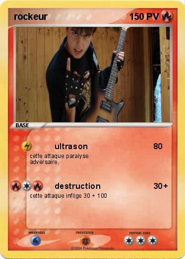 Pokemon rockeur