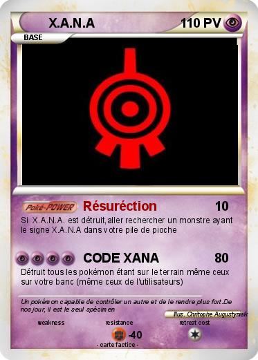 Pokemon X.A.N.A