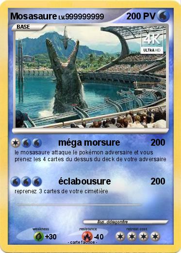 Pokemon Mosasaure