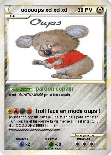 Pokemon ooooops xd xd xd