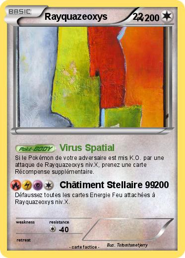 Pokemon Rayquazeoxys          22