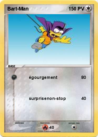 Pokemon Bart-Man