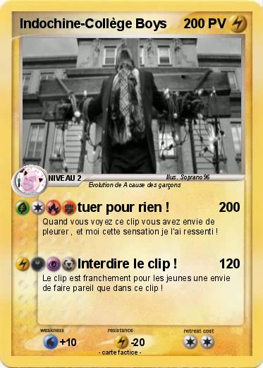 Pokemon Indochine-Collège Boys