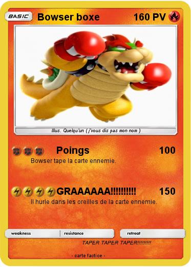 Pokemon Bowser boxe