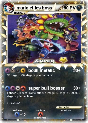 Pokemon mario et les boss