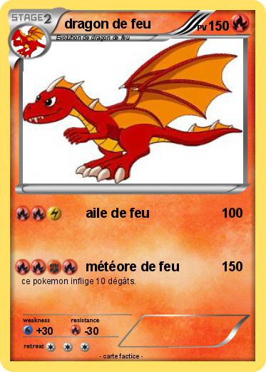 Pokemon dragon de feu