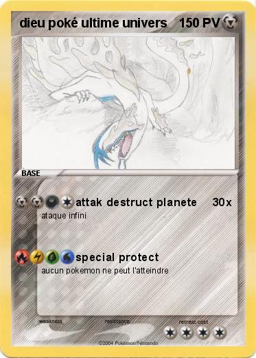 Pokemon dieu poké ultime univers 