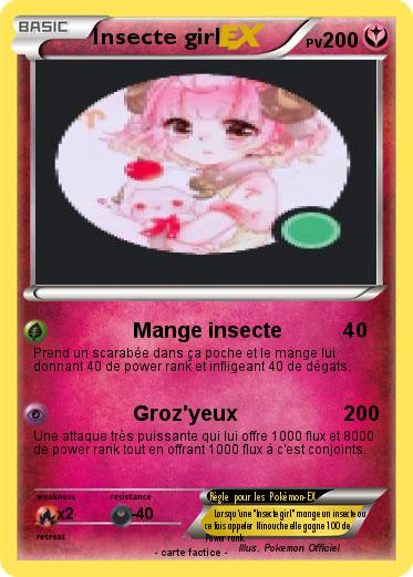 Pokemon Insecte girl