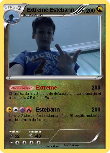 Pokemon Extrême Estebann