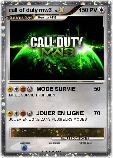 Pokemon call of duty mw3