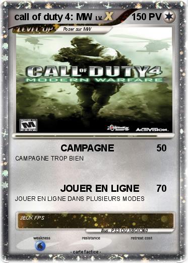 Pokemon call of duty 4: MW