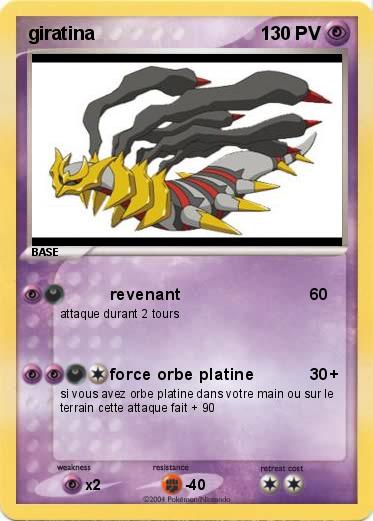 Pokemon giratina