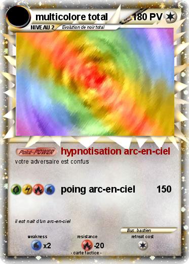 Pokemon multicolore total