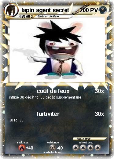 Pokemon lapin agent secret