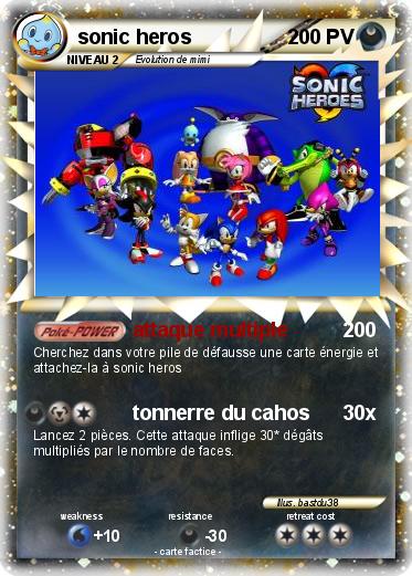 Pokemon sonic heros