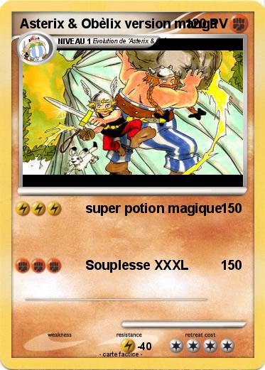 Pokemon Asterix & Obèlix version manga
