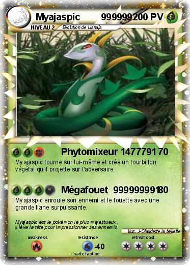 Pokemon Myajaspic        999999