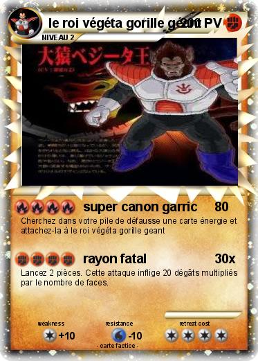 Pokemon le roi végéta gorille géant