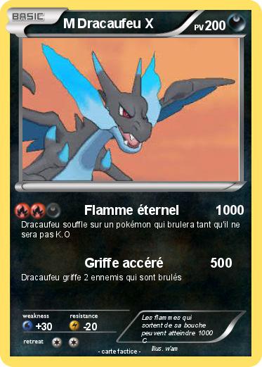 Pokemon M Dracaufeu X