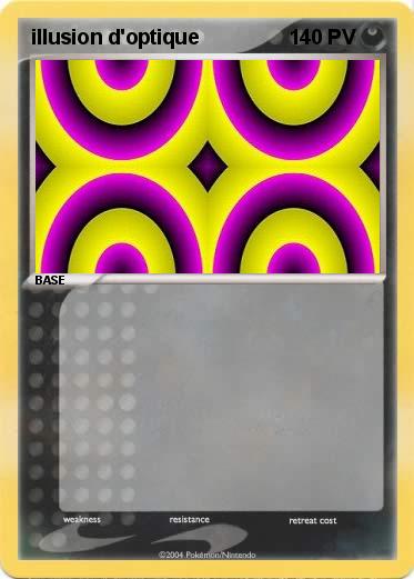 Pokemon illusion d'optique