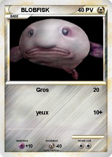 Pokemon BLOBFISK