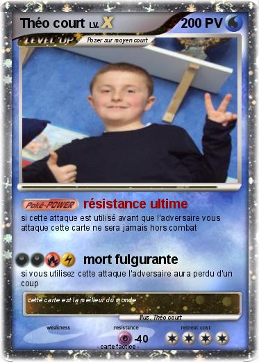 Pokemon Théo court